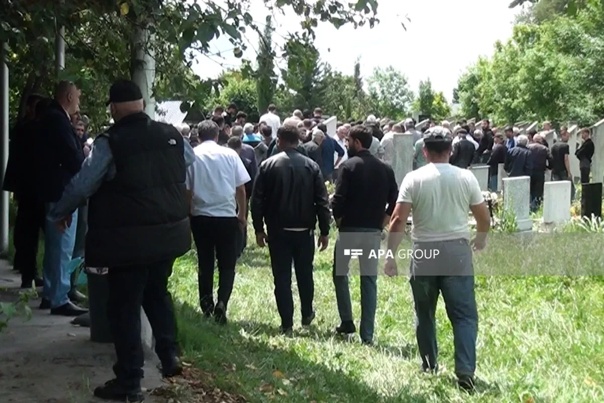 Azerbaijani seamen killed in Sea of Azov drone attack laid to rest PHOTO