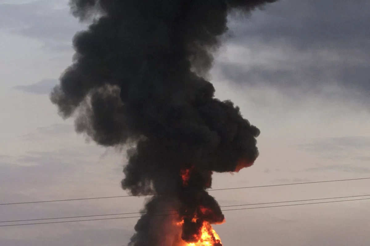 Missile, drone debris cause two fires in Kuwait, service says