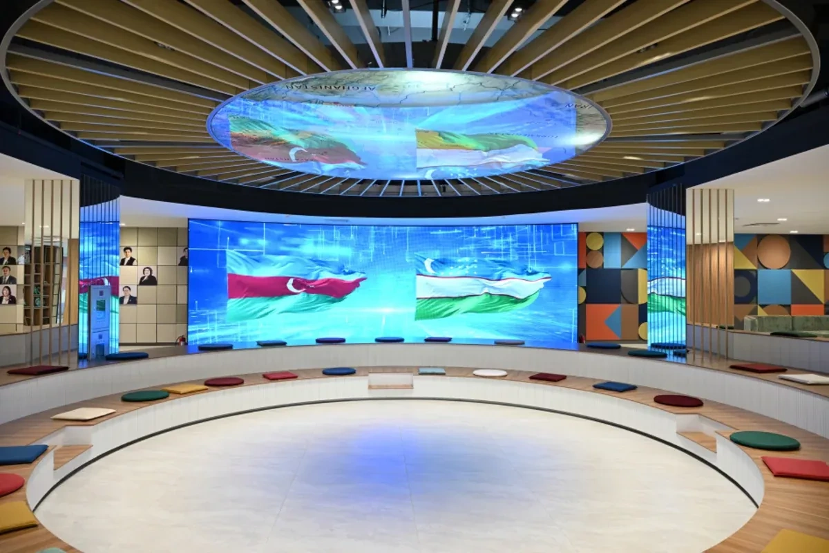 Azerbaijani, Uzbek leaders open Nizami Ganjavi National Pedagogical University in Tashkent PHOTO