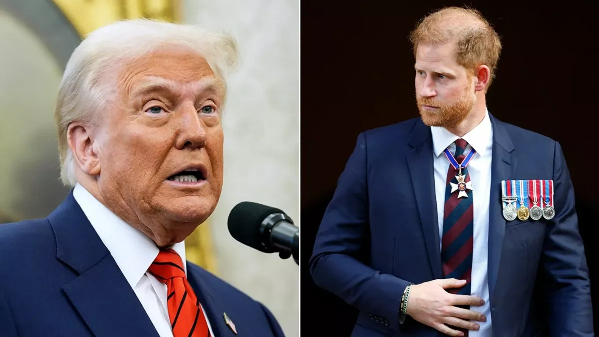 Trump rebukes Prince Harry over Ukraine remarks