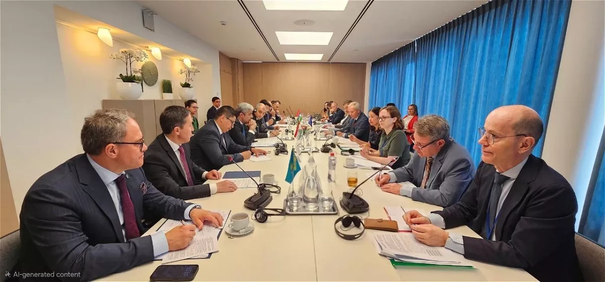 Kazakhstan, EU reaffirm security, regional cooperation at Brussels dialogue PHOTO