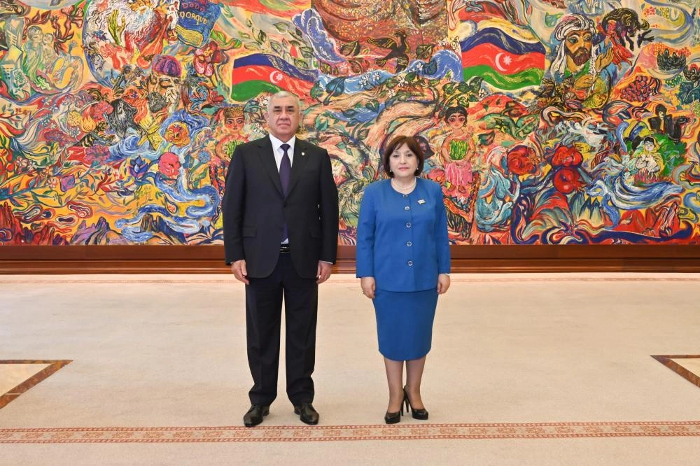 Azerbaijan parliament speaker meets Uzbekistan's prosecutor general (PHOTO)