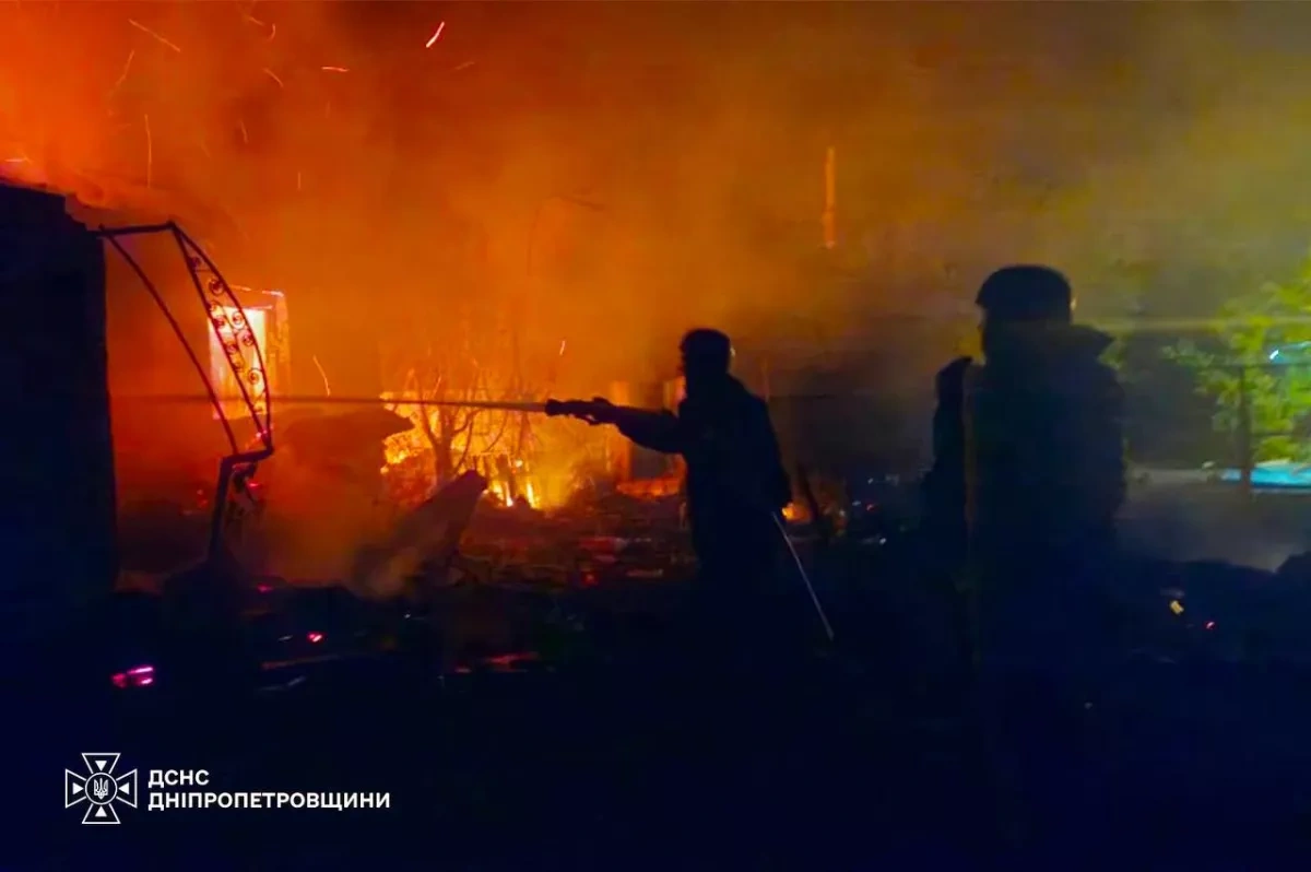 Russian forces launch overnight strikes on Ukraine, casualties reported PHOTO