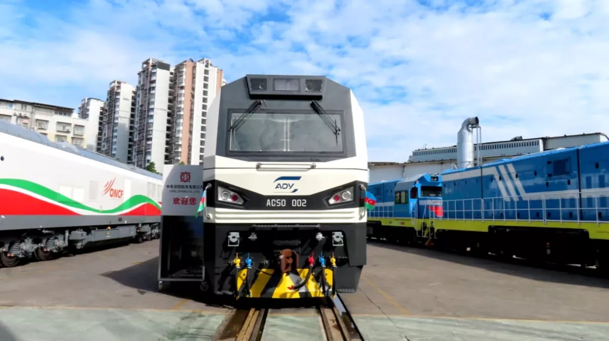 Azerbaijan boosts rail fleet with Chinese partnership PHOTO
