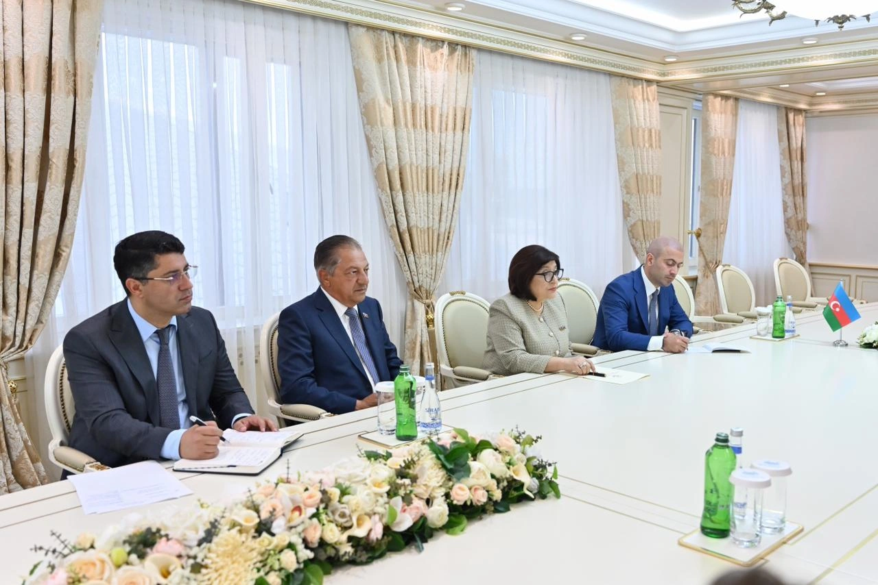 Azerbaijan, Northern Cyprus exchange views on parliamentary relations (PHOTO)