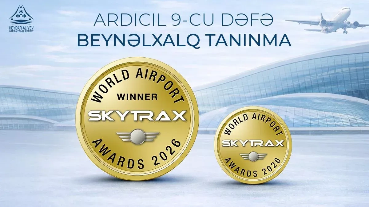 Baku's airport named best in Central Asia, CIS at Skytrax 2026