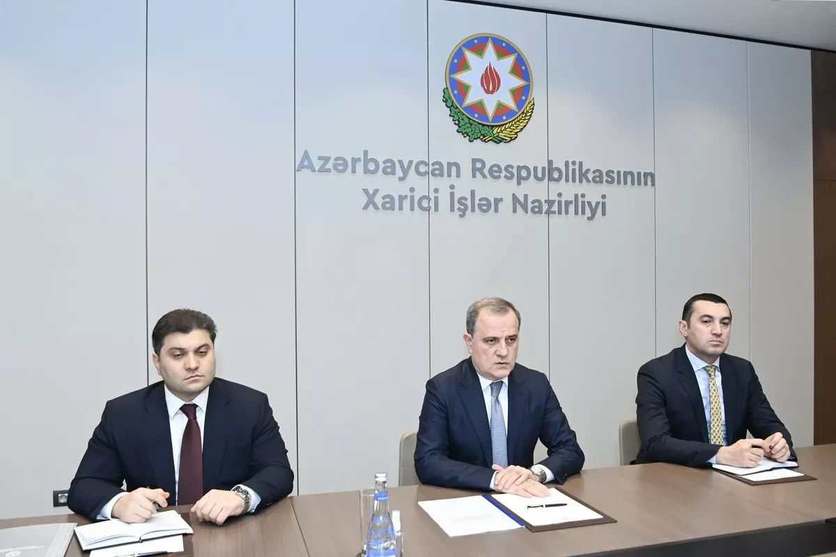 Azerbaijan's FM meets ICDO Secretary General to discuss civil defense cooperation PHOTO
