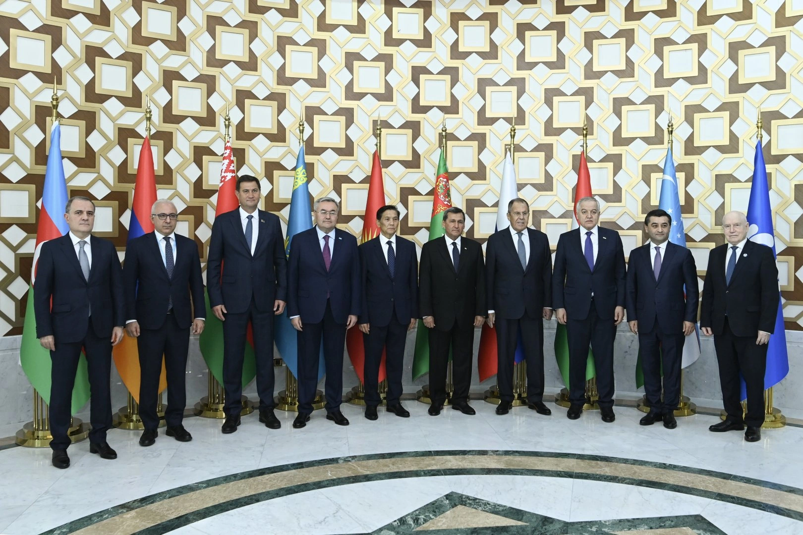 Azerbaijan's FM addresses CIS Council meeting in Turkmenistan (PHOTO)
