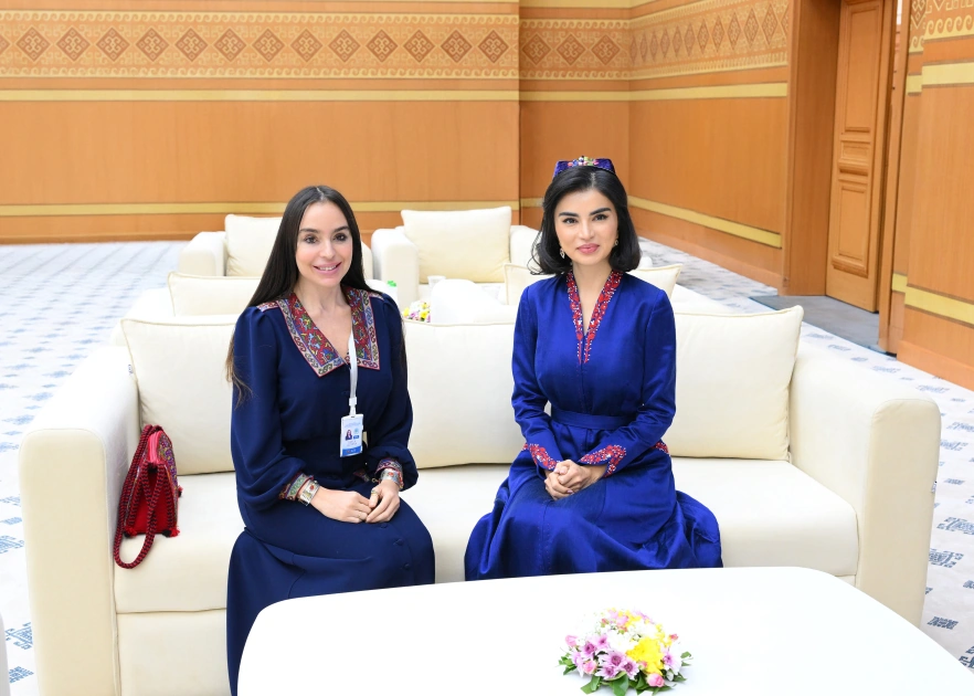 Heydar Aliyev Foundation VP Leyla Aliyeva meets with Head of Uzbekistan’s Presidential Administration (PHOTO)
