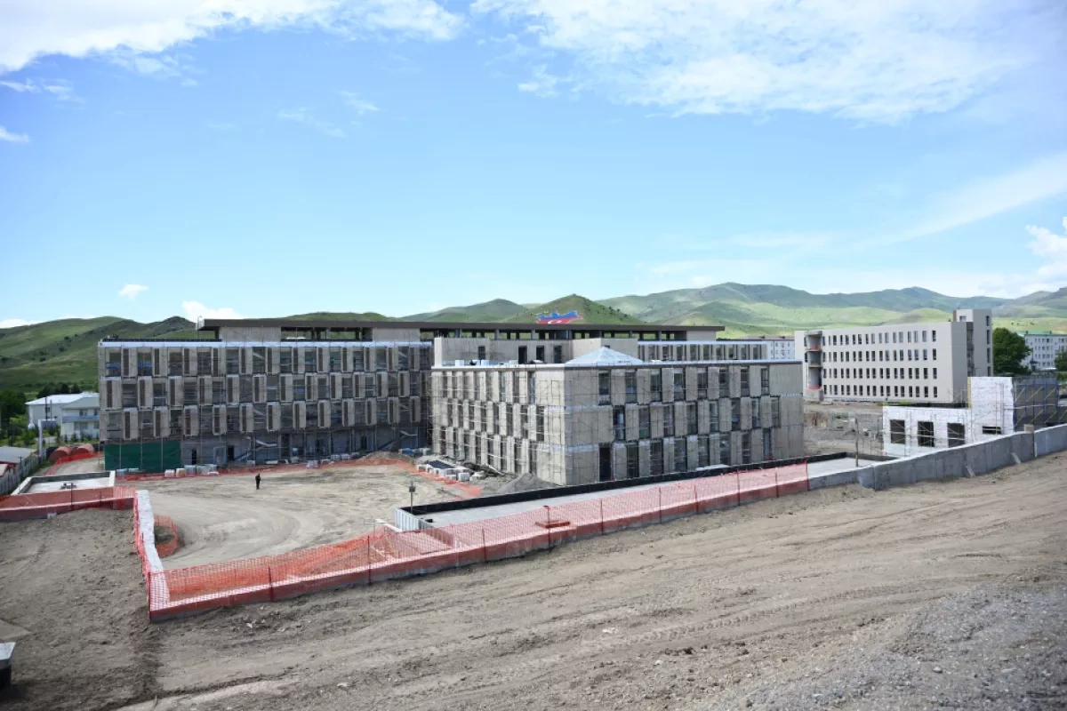 President Aliyev, first lady inspect work at new Jabrayil District Central Hospital PHOTO
