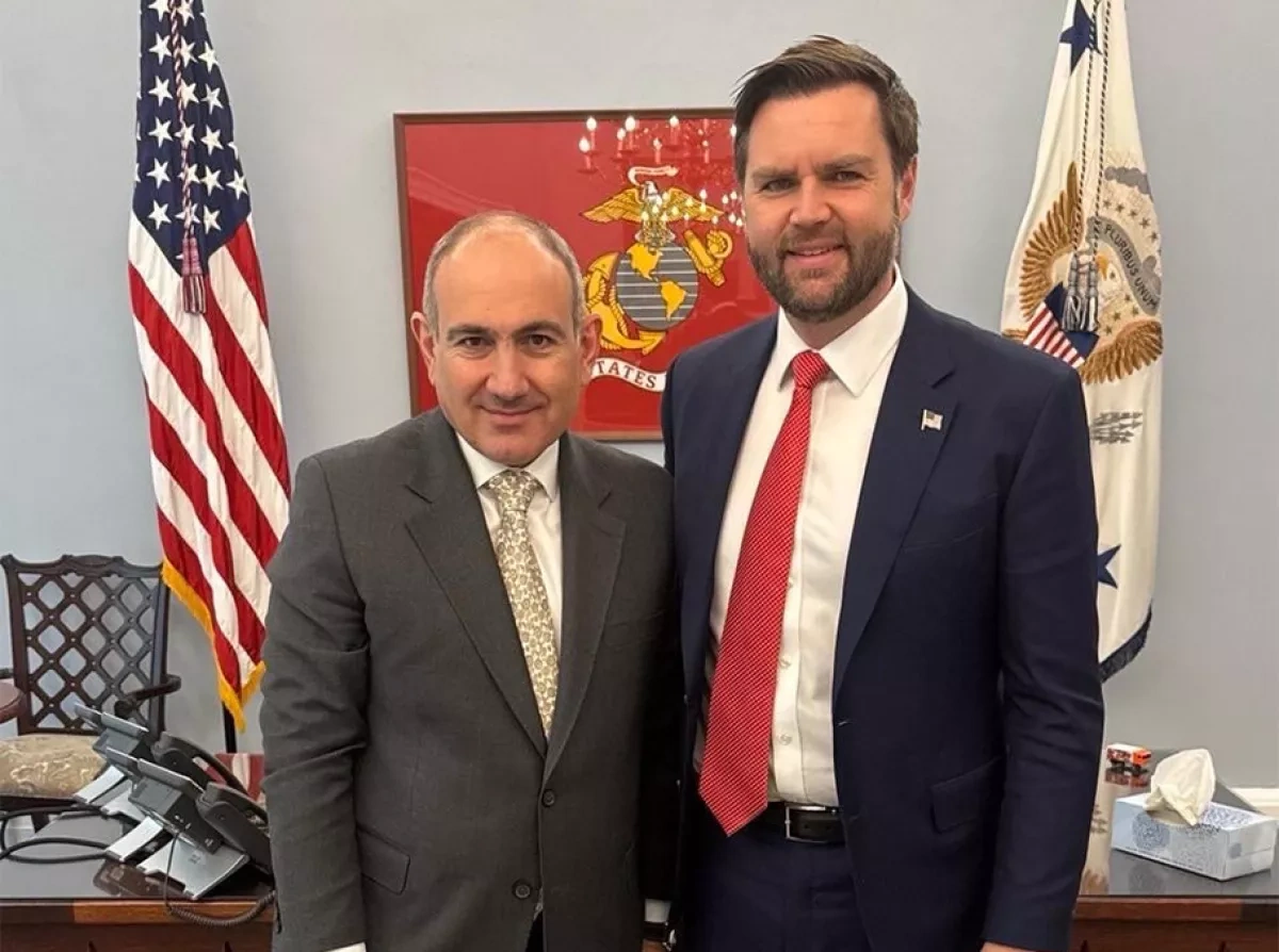 US VP Vance en route to Yerevan for meeting with Armenian PM