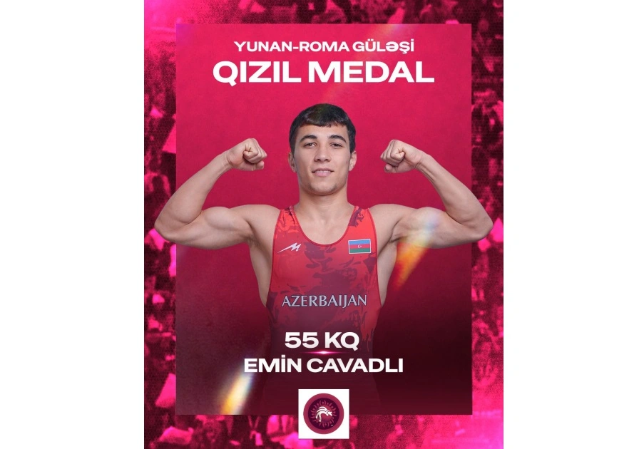 Azerbaijani wrestlers begin European Championships with one gold and two silver medals