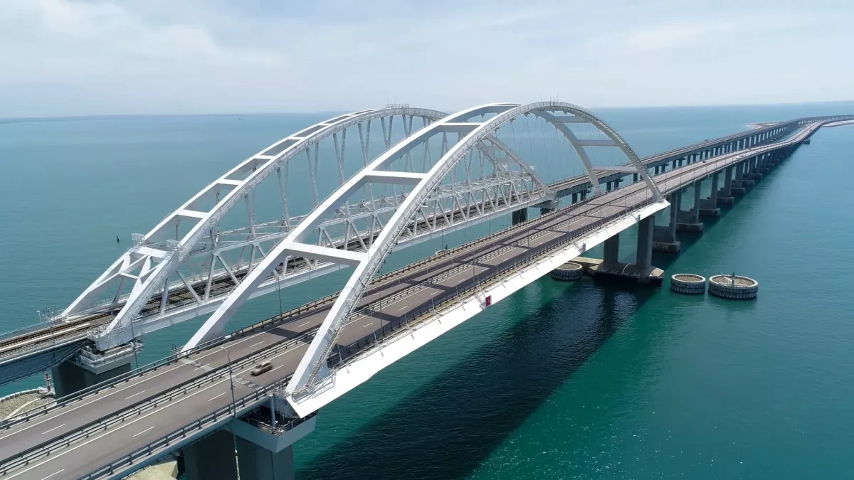 Ukraine announces destruction of bridge near Armiansk in annexed Crimea