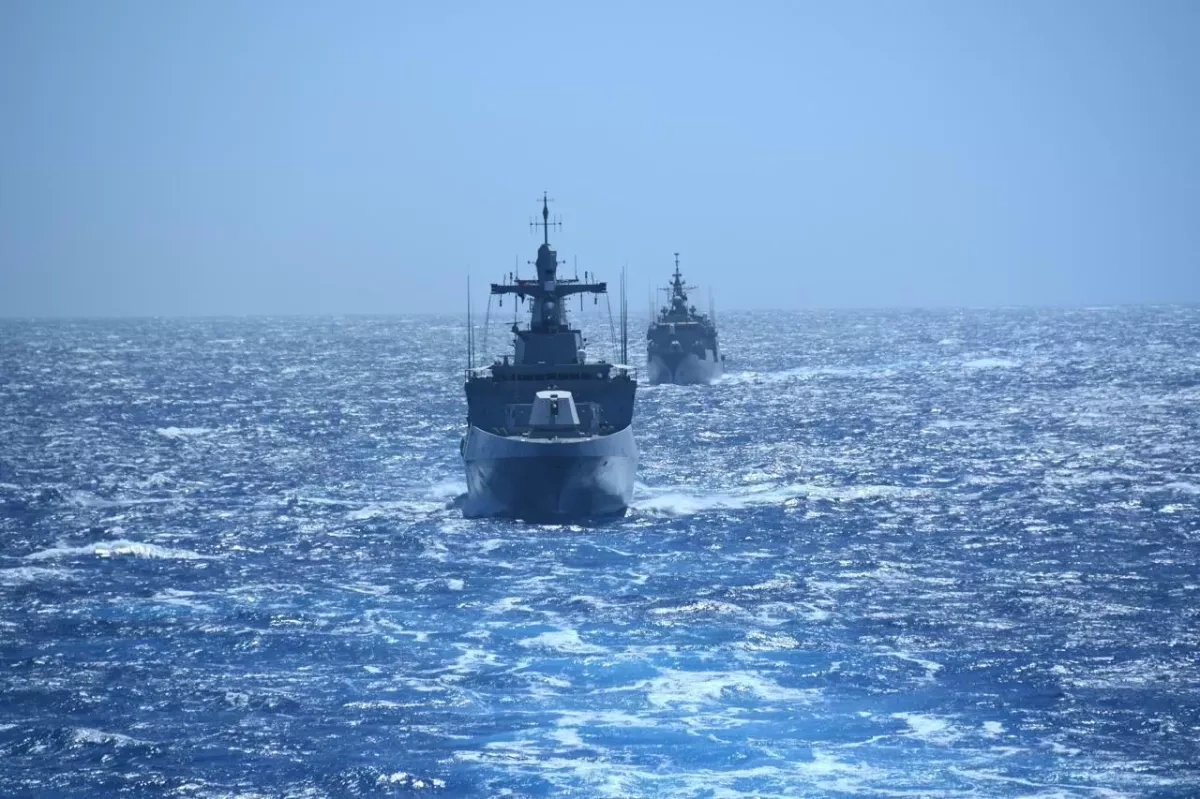 Greece conducts series of joint military exercises with international navies