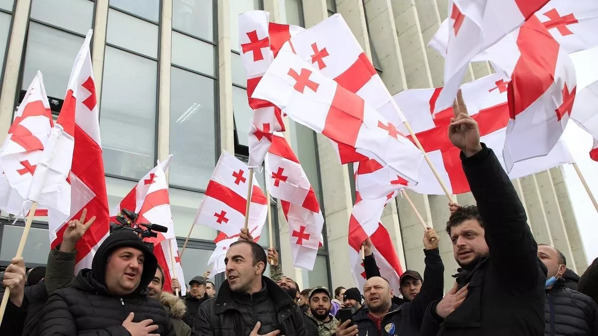Georgian party criticises opposition protest on Independence Day