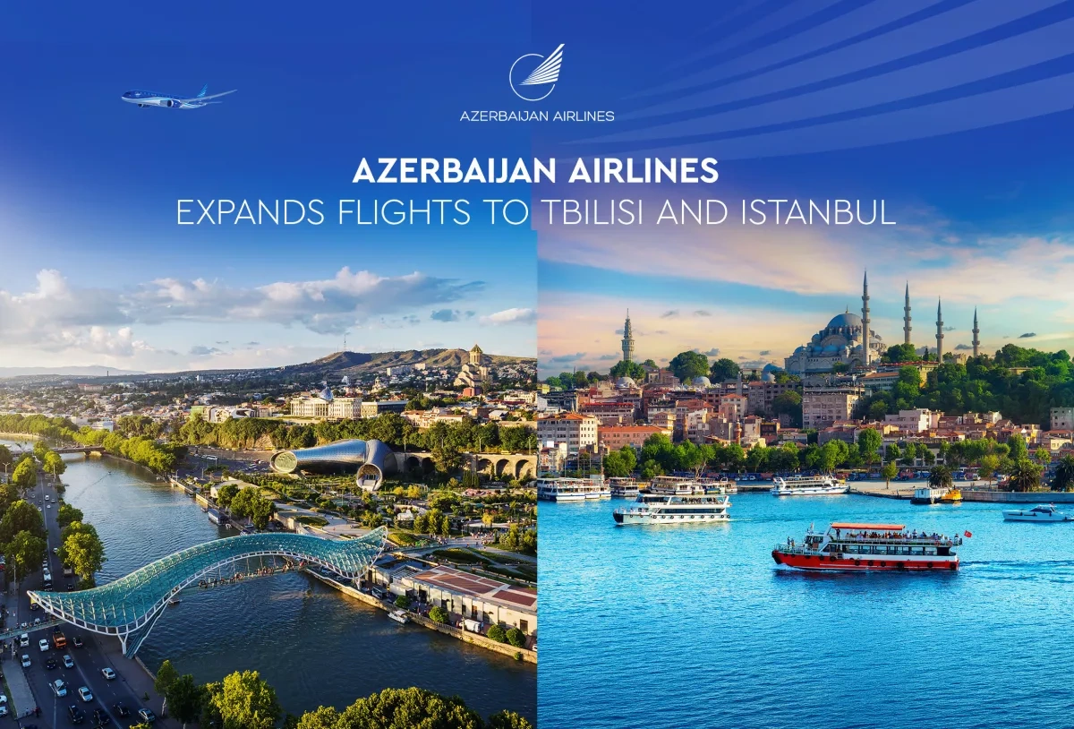 Azerbaijan Airlines expands routes to Türkiye and Georgia PHOTO