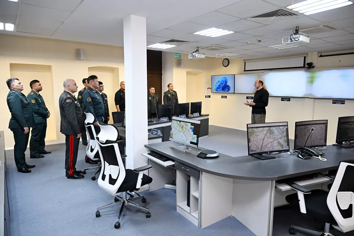 Kazakh military education delegation visits Azerbaijan for defence cooperation talks PHOTO