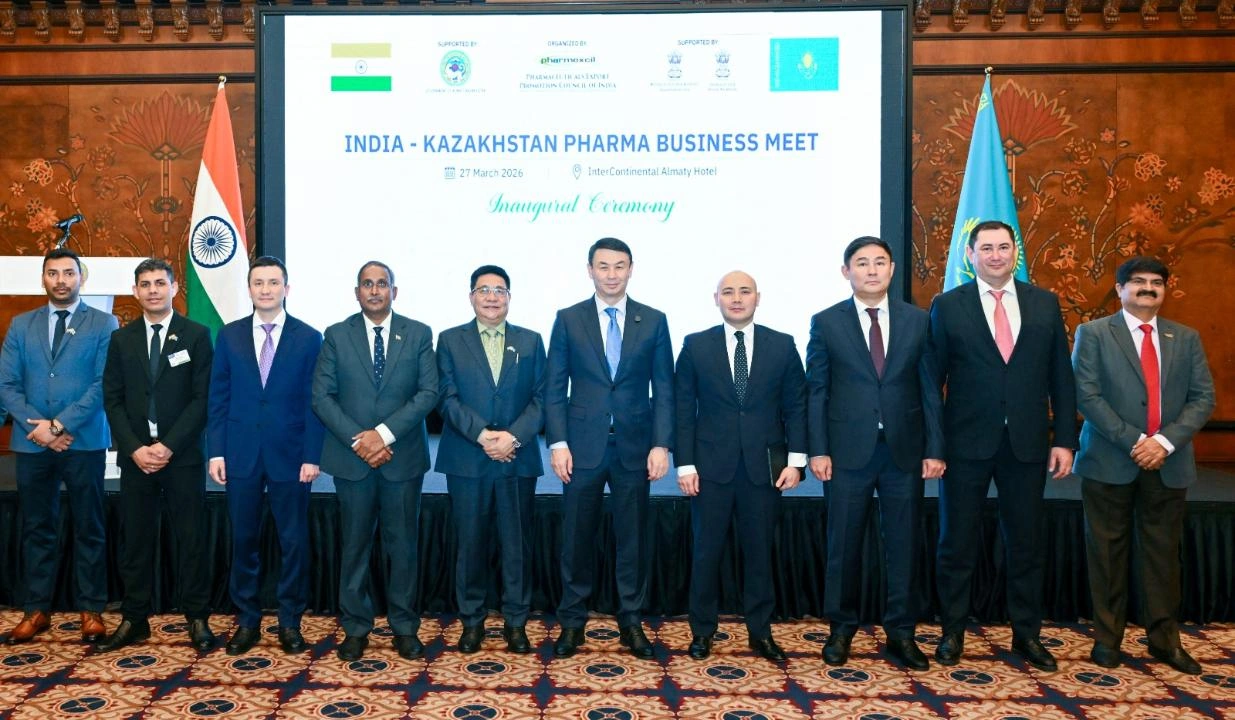 Kazakhstan and India discuss strengthening pharmaceutical cooperation