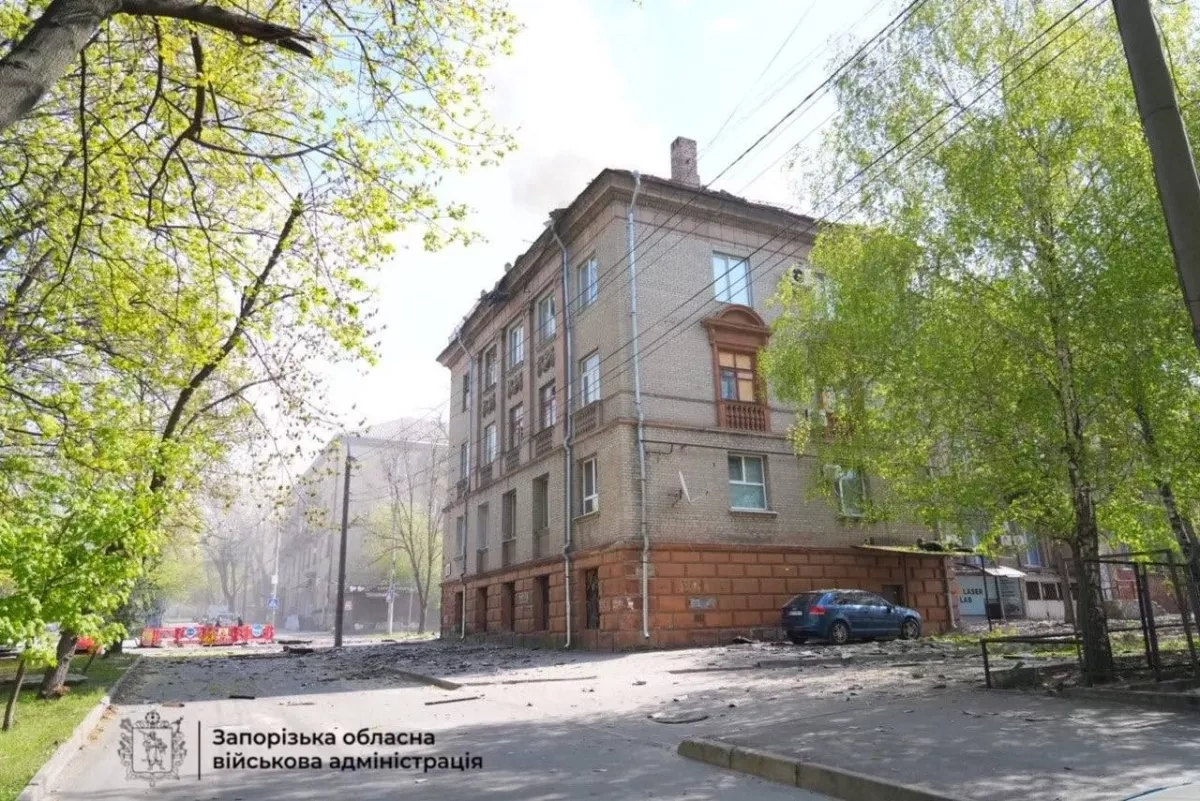 Two injured as Russian shelling hits Ukraine’s Zaporizhzhia region PHOTO / VIDEO