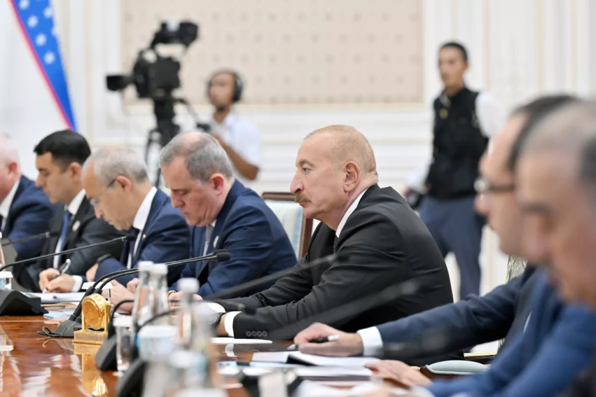 Tashkent hosts third meeting of Azerbaijan-Uzbekistan Supreme Interstate Council PHOTO