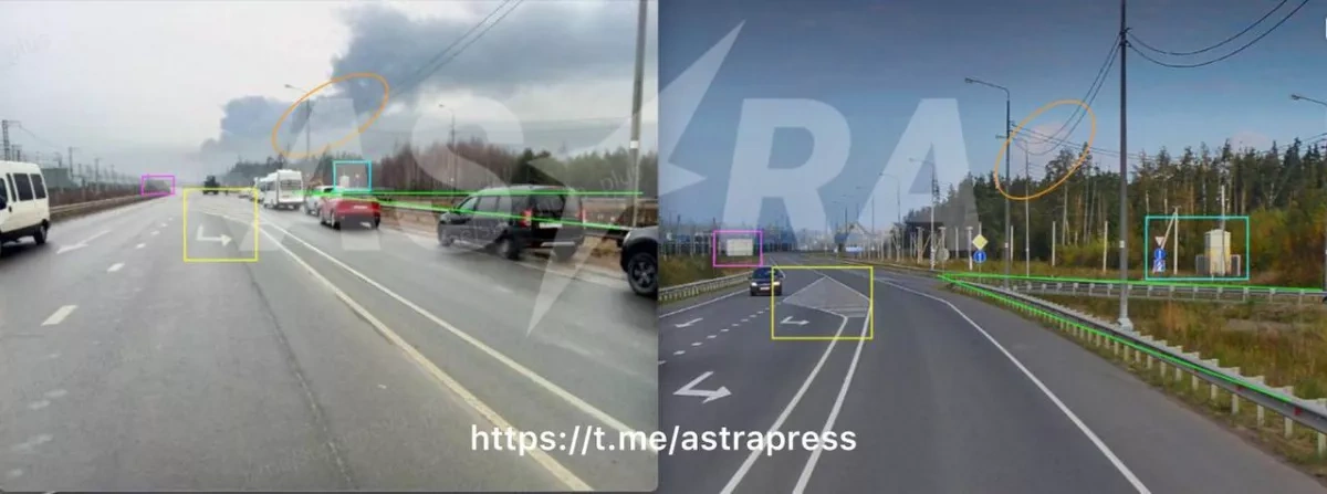 ASTRA reveals footage of repeated drone strikes on Russia’s Ust-Luga port Photo