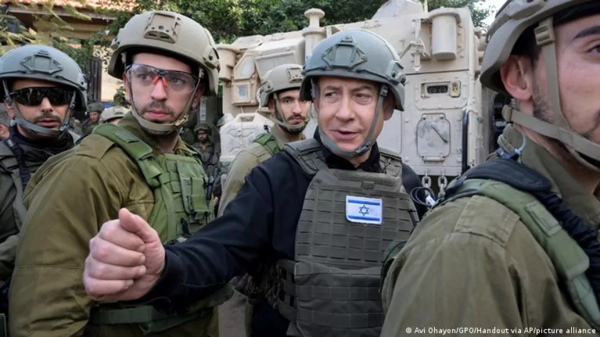 Netanyahu visits Israeli military positions in Lebanon VIDEO