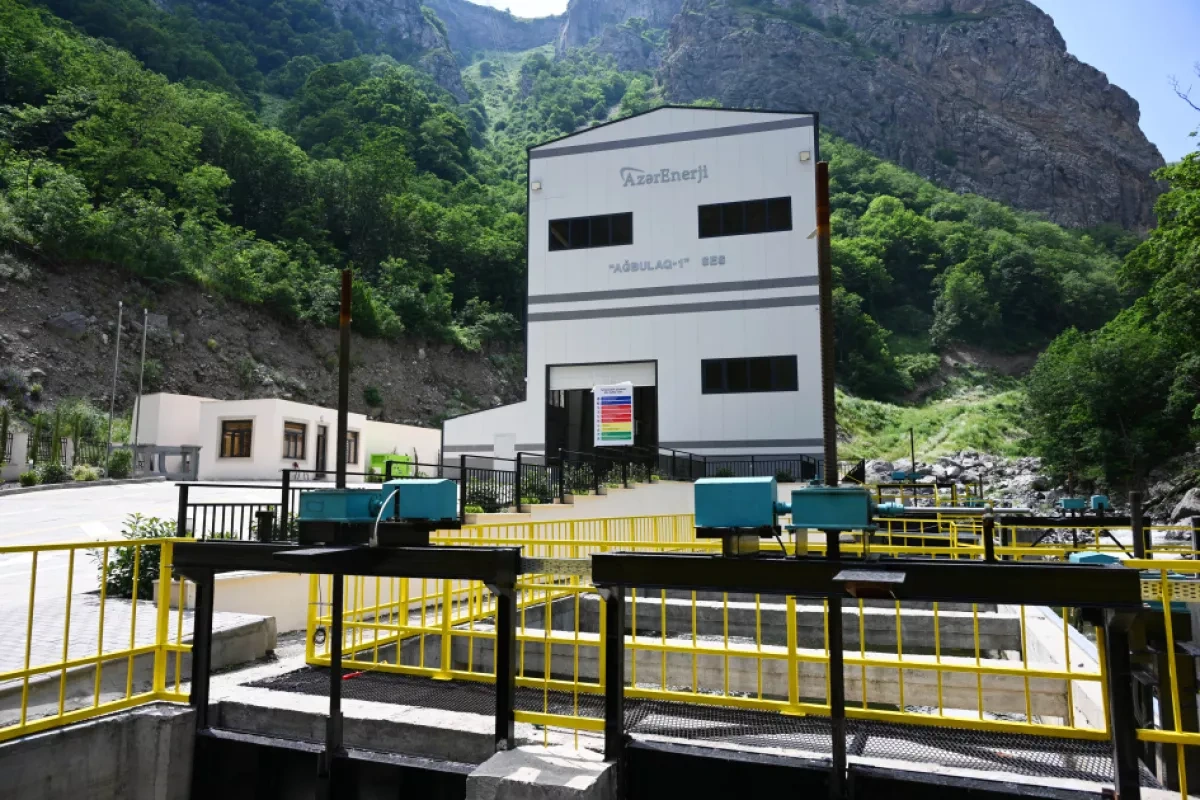 President Aliyev inaugurates three hydroelectric power stations in Lachin PHOTO