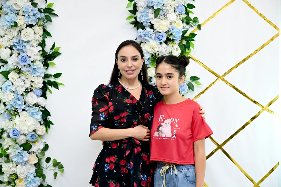 Heydar Aliyev Foundation VP Leyla Aliyeva meets with residents of children's home in Sheki (PHOTO)
