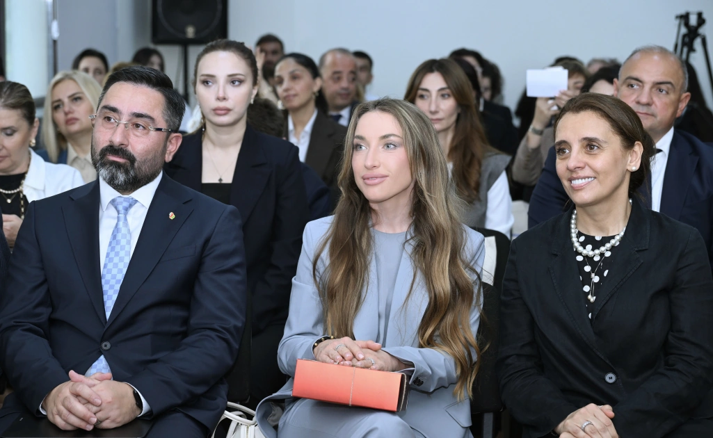 Alena Aliyeva attends opening of inclusive training center in Baku (PHOTO)