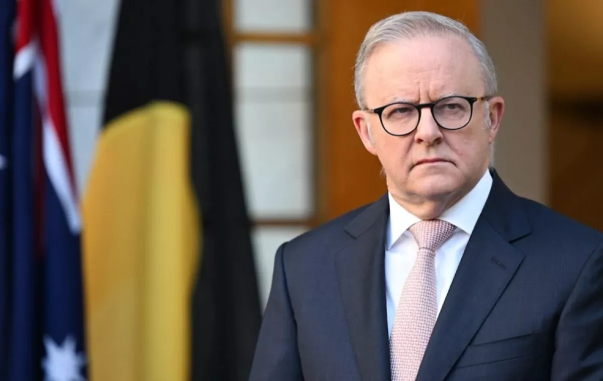 Australian PM Albanese evacuated from residence over bomb threat PHOTO