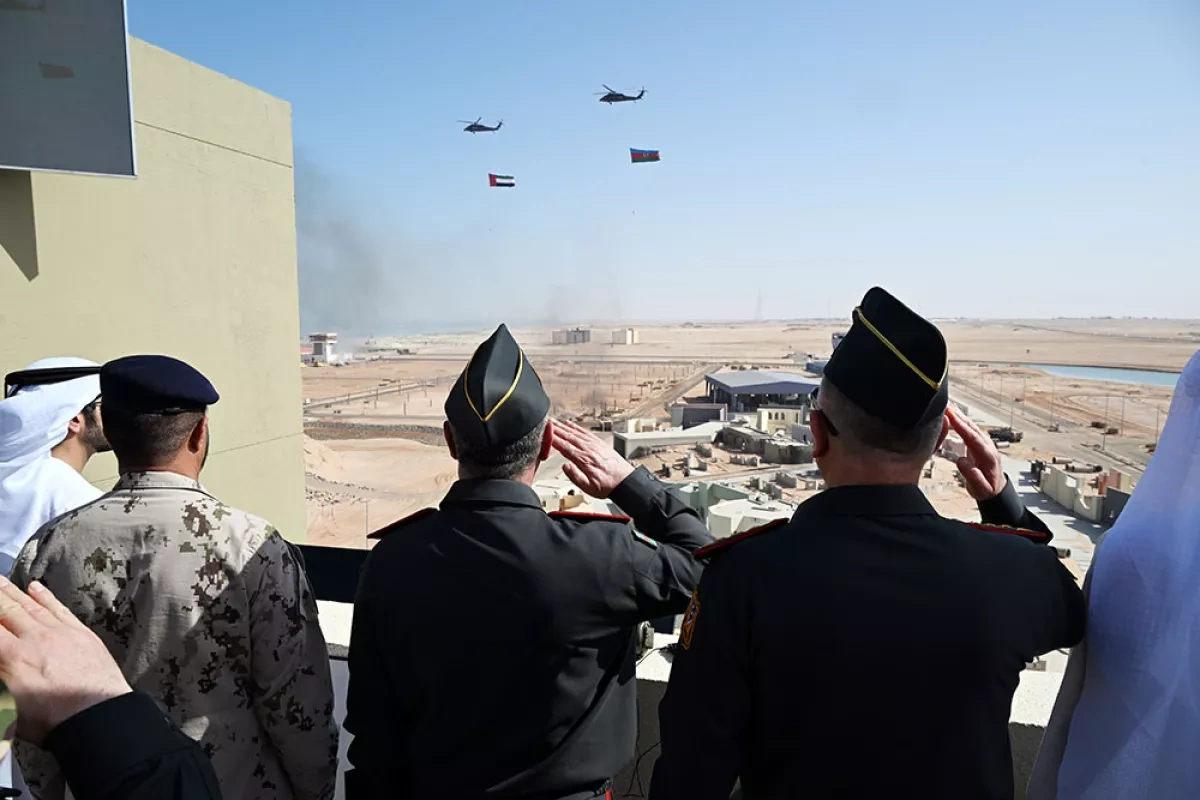Azerbaijan, UAE forge stronger military links amid joint drills PHOTO/VIDEO