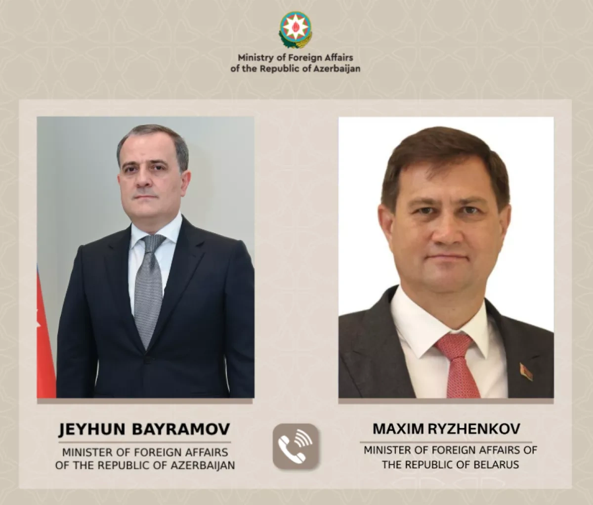Azerbaijani FM briefs Belarus counterpart on Iranian drone attacks against Nakhchivan