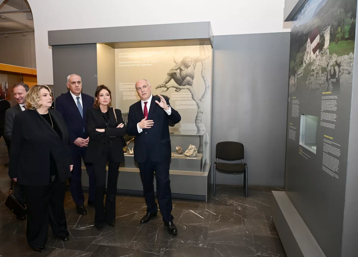Azerbaijani First Lady Mehriban Aliyeva visits Georgian National Museum in Tbilisi PHOTO