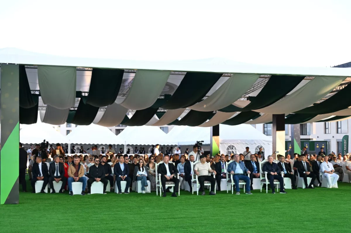 Azerbaijani president joins Central Asian leaders to open Issyk-Kul Golf Resort in Kyrgyzstan PHOTO
