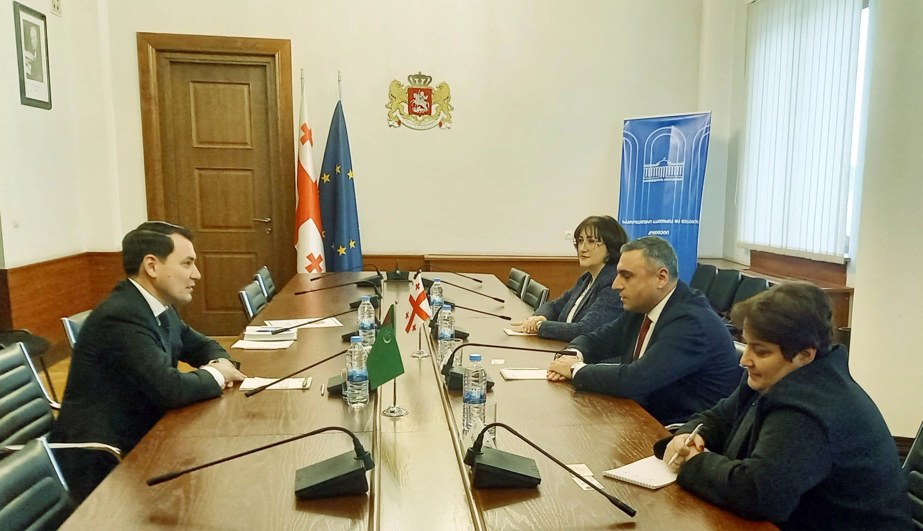 Turkmenistan, Georgia discuss expanding parliamentary and bilateral cooperation