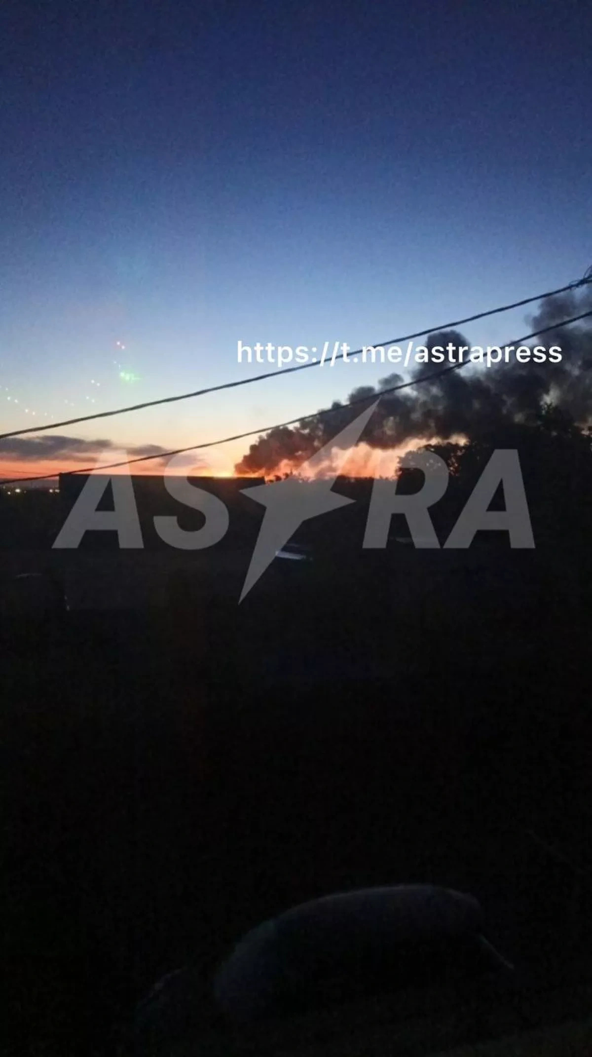 ASTRA: Russia’s Ilsky oil refinery catches fire after drone attack PHOTO / VIDEO