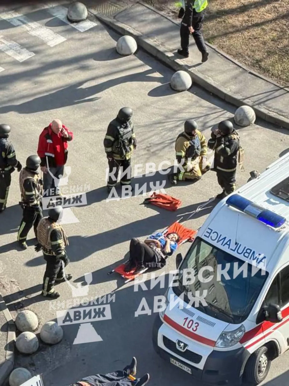 Kyiv gunman neutralised after killing two, taking hostages PHOTO/UPDATED