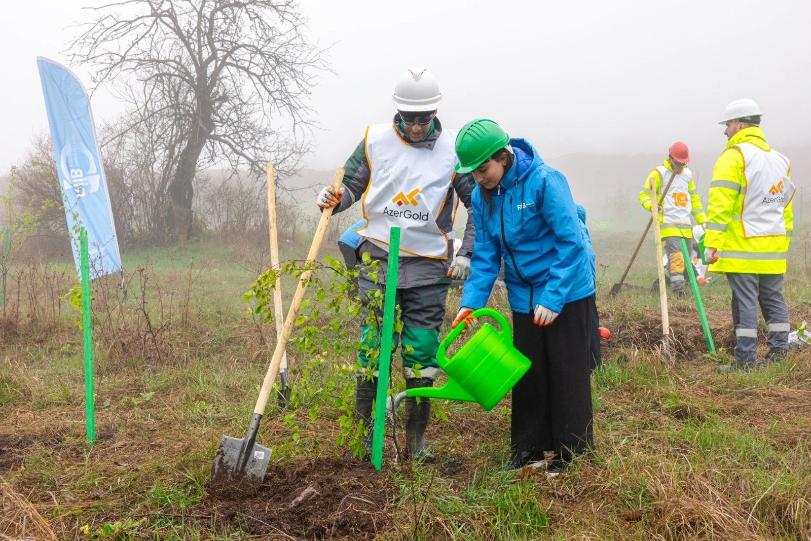 Series of tree-planting campaigns held in Dashkasan district (PHOTO)