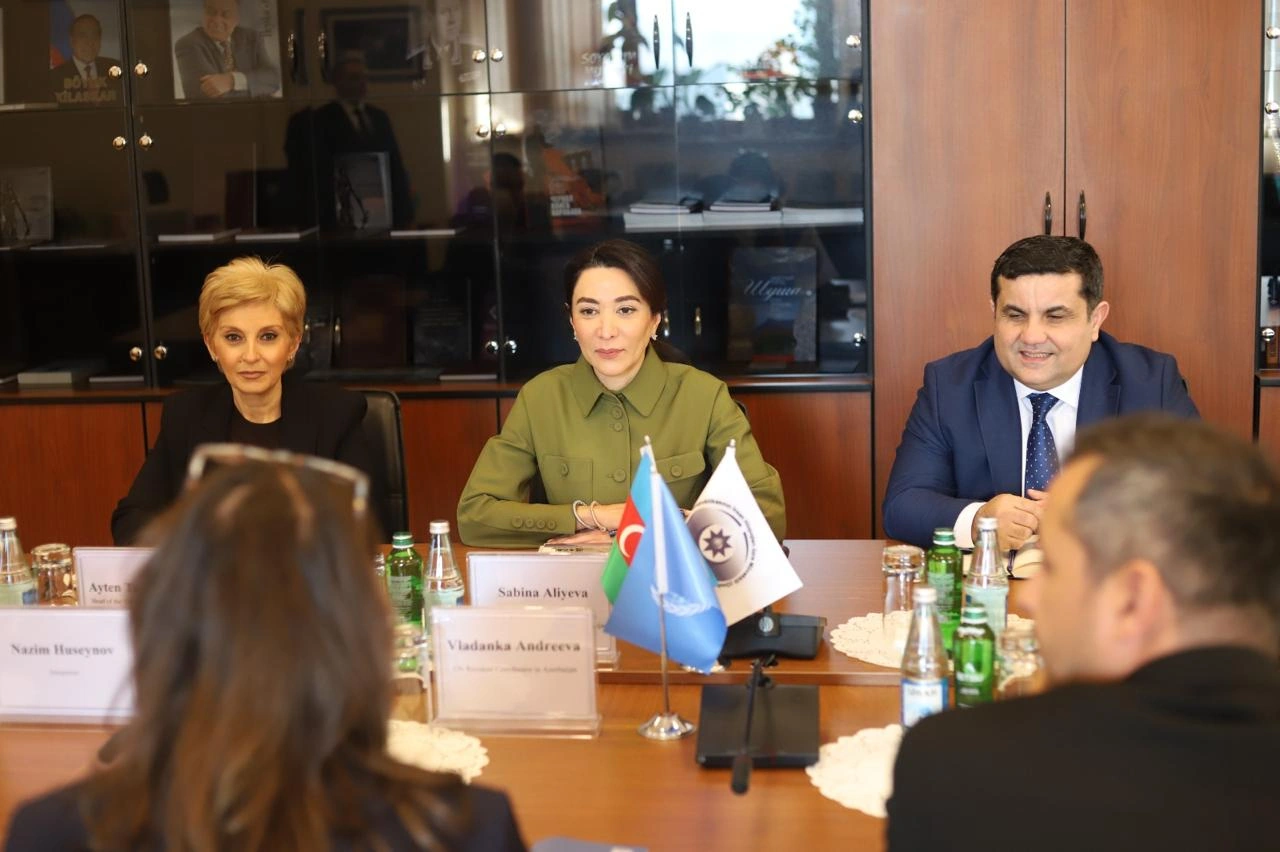 Azerbaijani ombudsperson receives UN Resident Coordinator (PHOTO)
