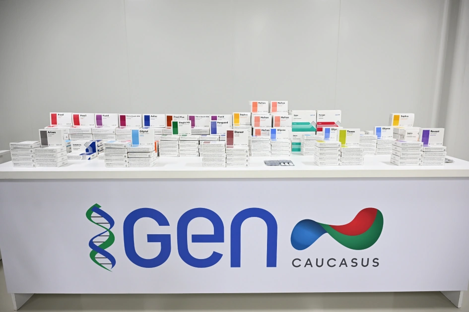 President Ilham Aliyev attends opening of a pharmaceutical manufacturing plant at Pirallahi Industrial Park (PHOTO)