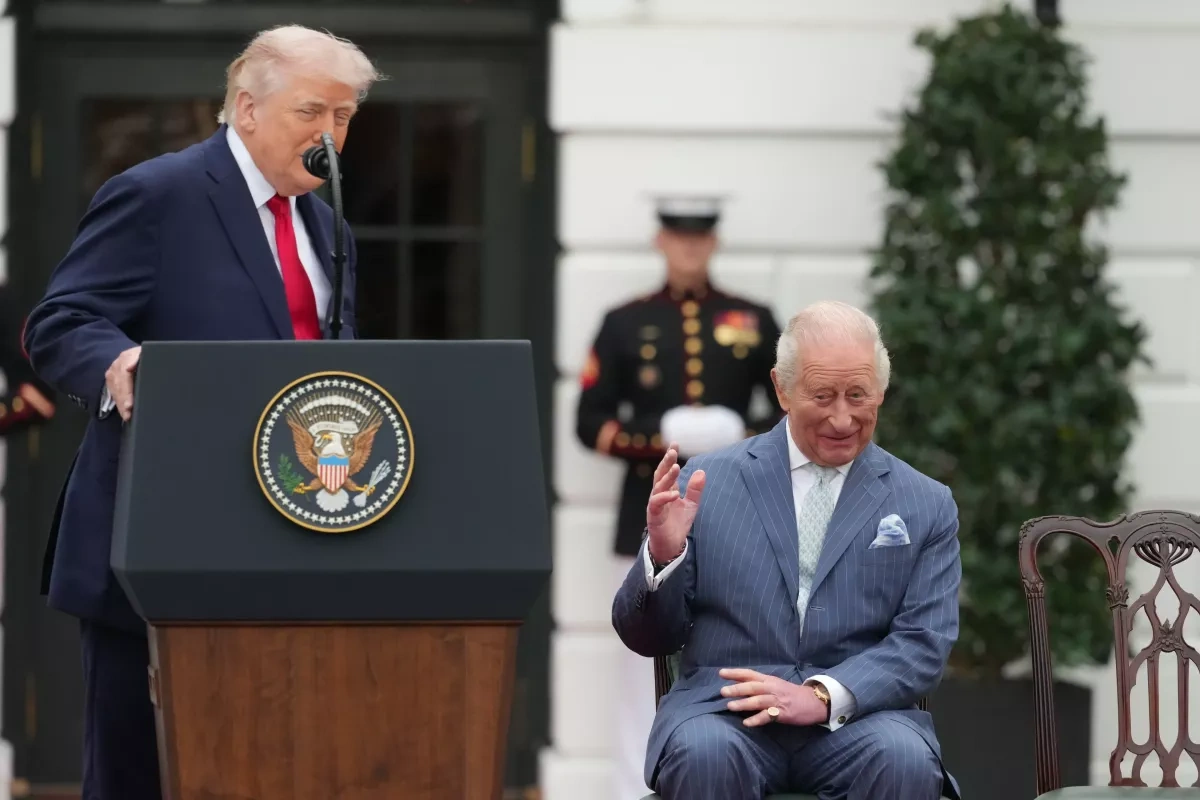 Trump jokes about King Charles III during White House meeting