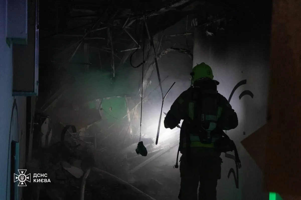Russian overnight attack in Ukraine's Kyiv region kills one PHOTO