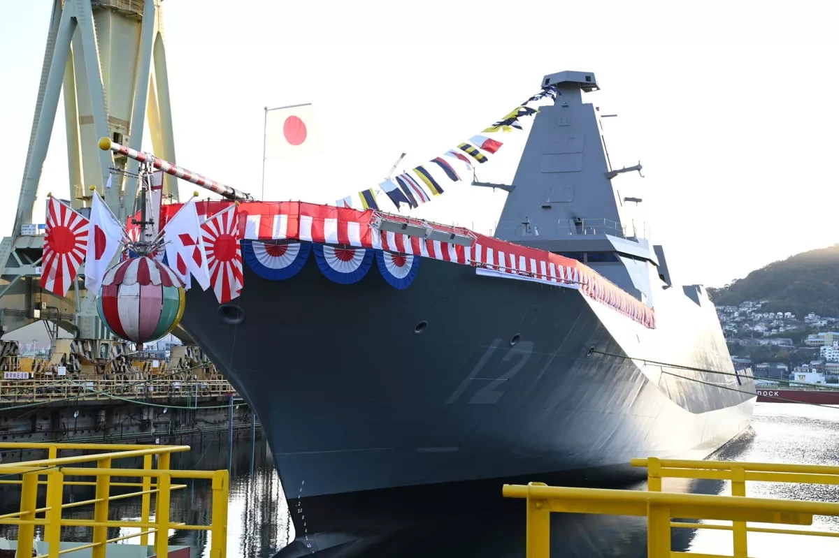 Mitsubishi delivers final Mogami-class frigate needed for Japan's navy overhaul