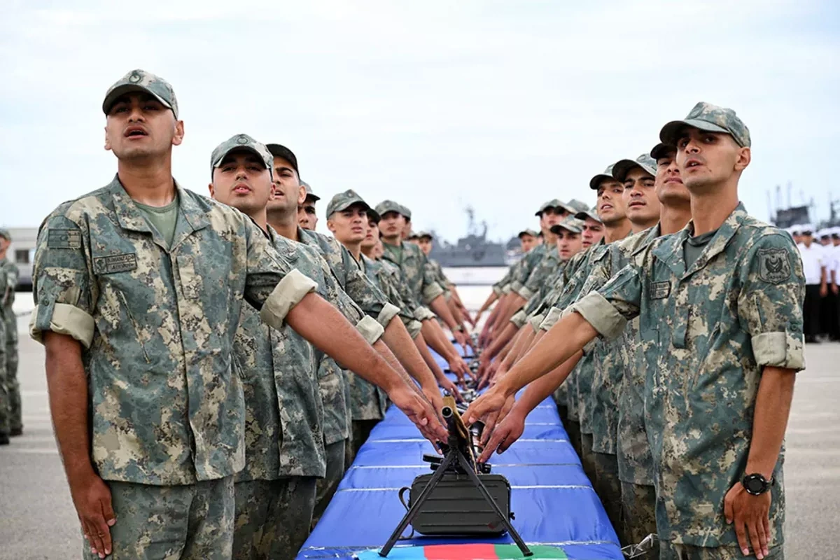 Azerbaijani Army holds military oath-taking ceremonies for young soldiers PHOTO