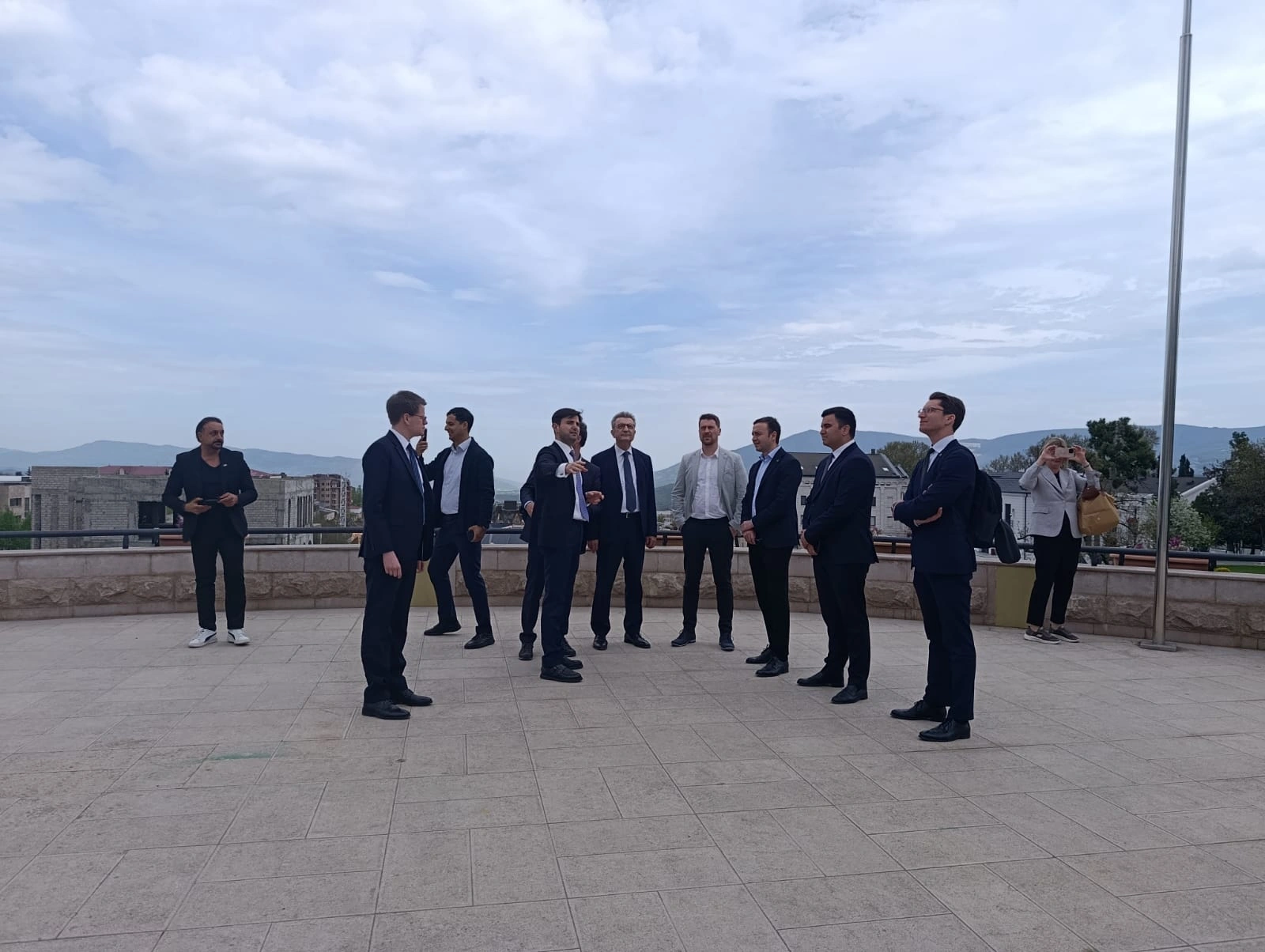German delegation visits Azerbaijan's Khankendi (PHOTO)