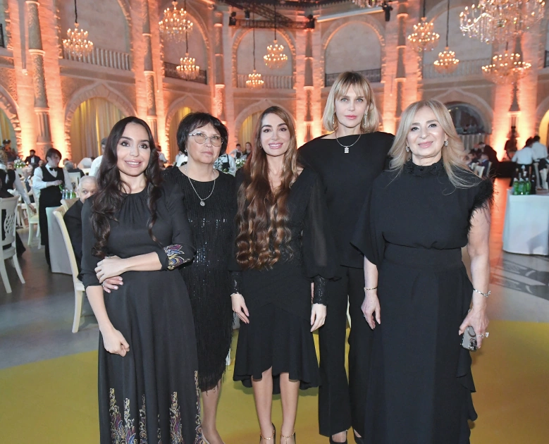 VP of Heydar Aliyev Foundation Leyla Aliyeva and Head of Baku Media Center Arzu Aliyeva attend Gala Ceremony regarding year's sports results