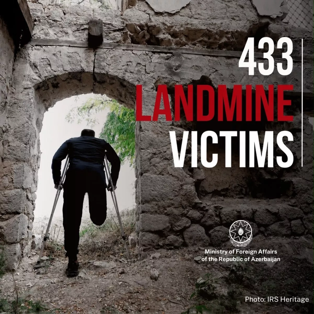 Baku calls for international action as landmine blast injures two civilians