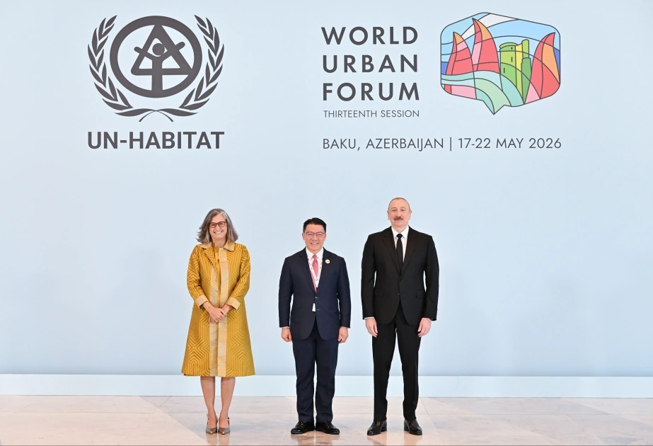 President Ilham Aliyev attends opening ceremony of WUF13 in Baku (PHOTO) (LIVE)