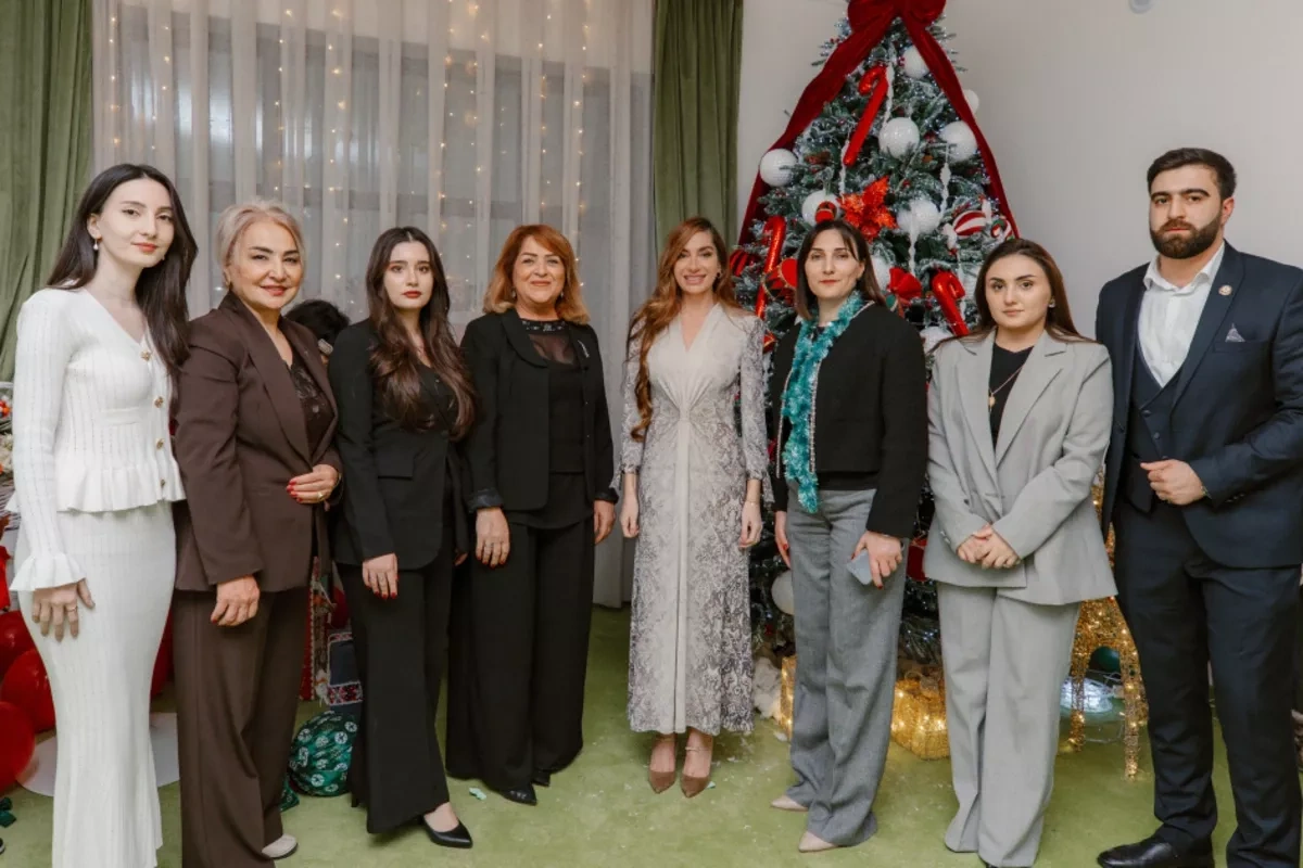 Leyla, Arzu Aliyeva share holiday joy with children at rehabilitation center