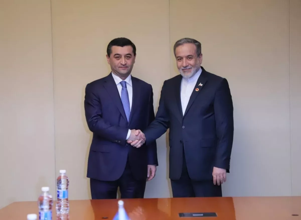 Iran and Uzbekistan FMs discuss global security risks